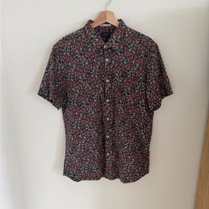 Good Man Short Sleeve Floral Shirt